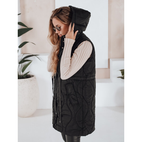 BASIC Čierna prešívaná vesta WELIA TY3294 35927961