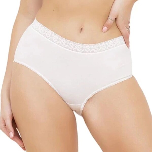 ITALIAN FASHION Dámske nohavičky Fiore maxi white 58283084