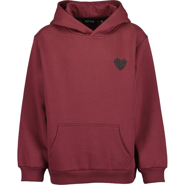 BLUE SEVEN Mikina baklažánová / čierna 65992428