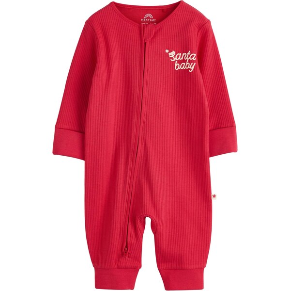 Next Pyžamo červená / biela 65992878