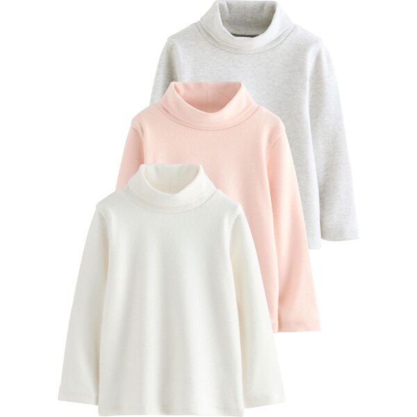 Next Sveter svetlosivá / ružová / šedobiela 65992941