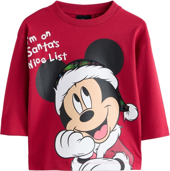 Next Tričko Mickey Mouse béžová / červená / čierna / biela 65993308
