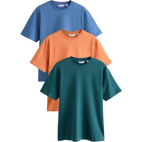 Next Tričko modrá / smaragdová / oranžová 65993311