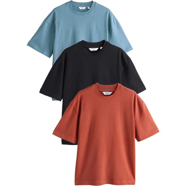 Next Tričko opálová / gaštanová / čierna 65993327