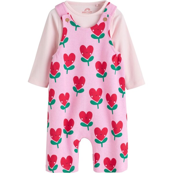 Next Set zelená / rosé / svetloružová / grenadínová 65993435