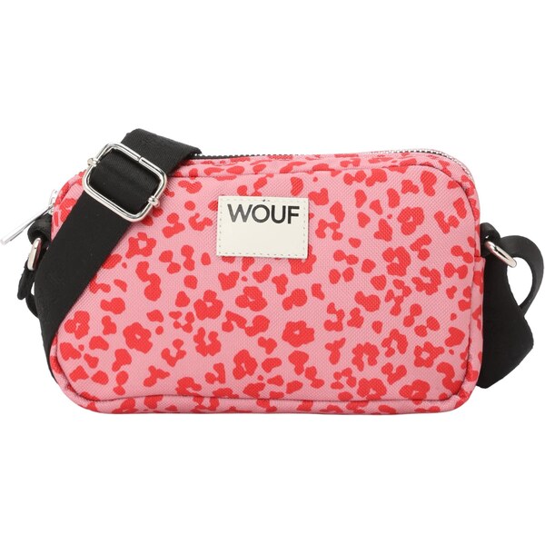 Wouf Taška cez rameno Roar koralová / červená / čierna / biela 65993509