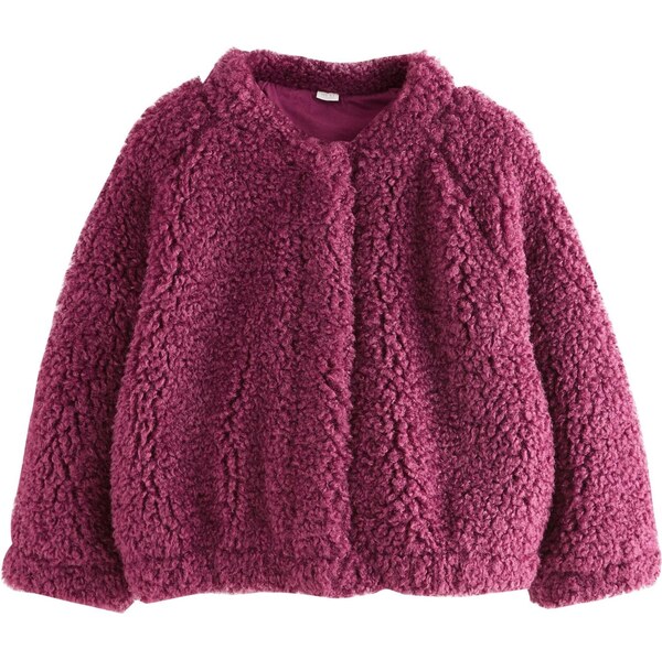 Next Flisová bunda červeno-fialová 65993573