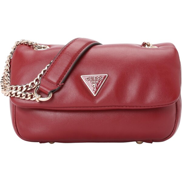 GUESS Taška cez rameno SUNETRA karmínovo červená 65994015