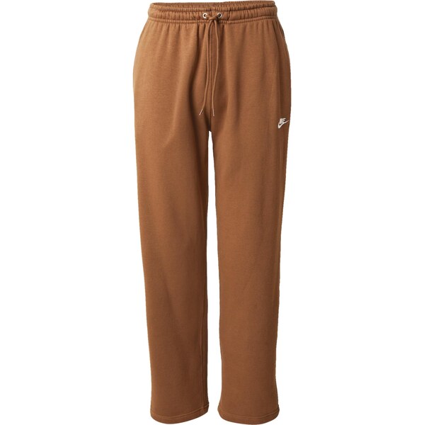 Nike Sportswear Nohavice Club karamelová / biela 65994046