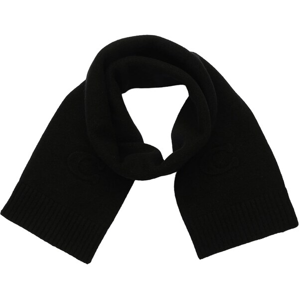 COACH Šál EMBOSSED KNIT MUFFLER čierna 65994098