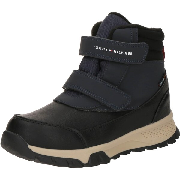 TOMMY HILFIGER Snehule SCOTTIE námornícka modrá / červená / biela 65994099