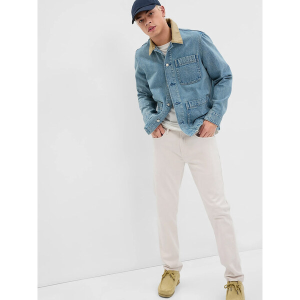 Džínsy pre mužov GAP straight GapFlex 595744-01 66000828