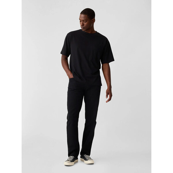 Džínsy pre mužov GAP straight Twill 499985-00 66000847