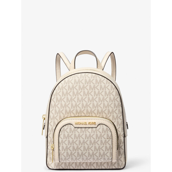 Michael Kors Batoh Jaycee Extra Small Signature Logo Backpack Light 66600072