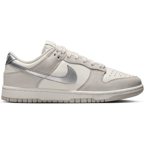 Nike Dunk Low Silver Swoosh Wmns - Dámske - Tenisky Nike - Biele - 66361259