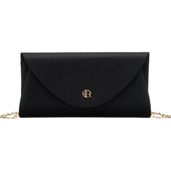 Rovicky Čierna listová kabelka s jemnou textúrou R-XS029-1 66001319