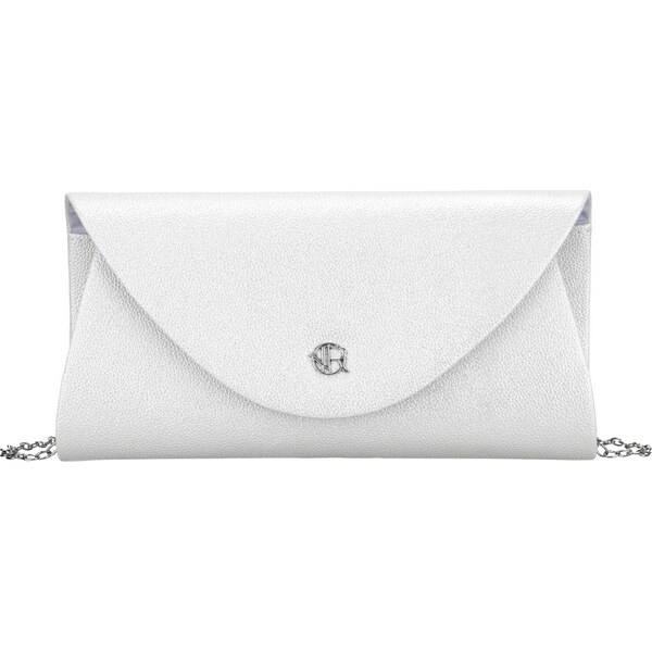 Rovicky Strieborná listová kabelka s jemnou textúrou R-XS029-1 66001318