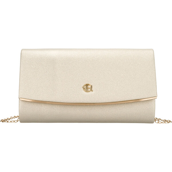 Rovicky Zlatá elegantná listová kabelka s jemným leskom R-XS028-1 66001322