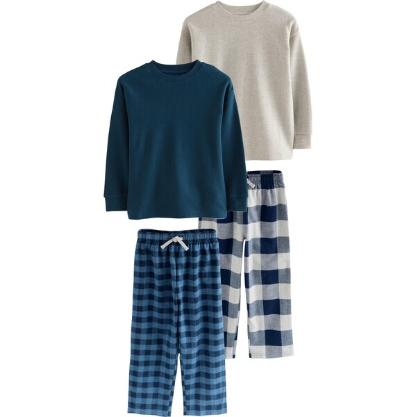 Next Pyžamo modrá / tmavomodrá / svetlosivá 66001614