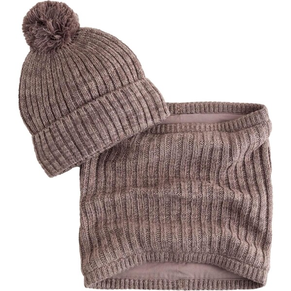 Next Set hnedá melírovaná 66001698