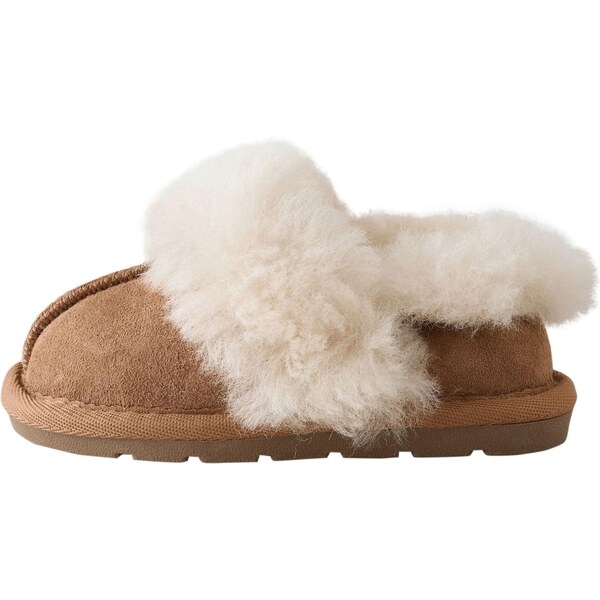 Next Poltopánky hnedá / prírodná biela 66001934