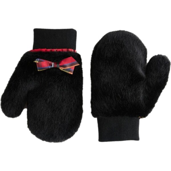 Next Rukavice hnedá / červená / čierna 66002059