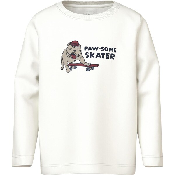 NAME IT Tričko NMMVUX gaštanová / sivá / čierna / biela 66002100