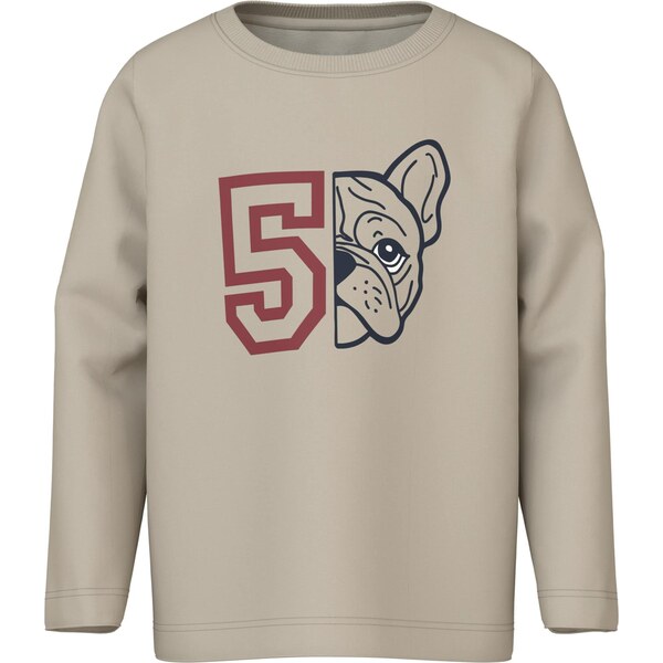 NAME IT Tričko NMMVUX brokátová / karmínovo červená / čierna 66002101