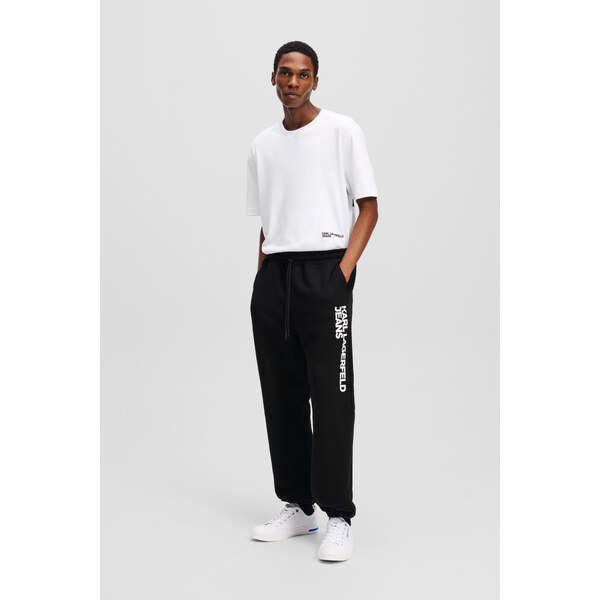 TEPLÁKY KARL LAGERFELD JEANS KLJ TEXT LOGO SLIM SWEATPANT 66001794