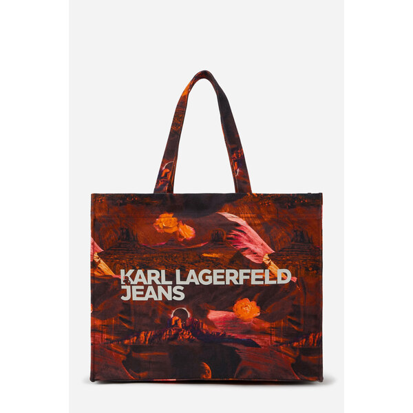 TAŠKA KARL LAGERFELD JEANS KLJ EW LOGO SHOPPER AOP 66001841