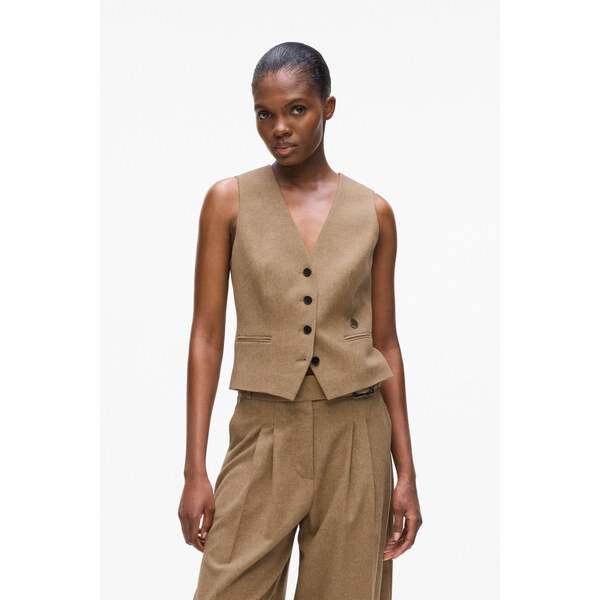 VESTA KARL LAGERFELD FLANNEL WAISTCOAT 66001901