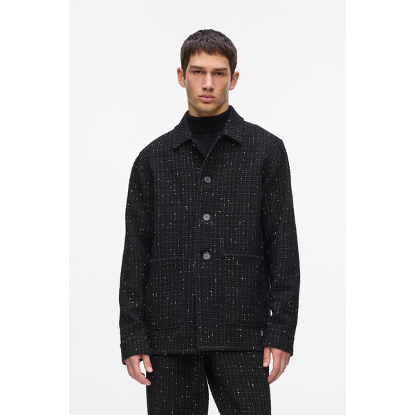 KOŠEĽA KARL LAGERFELD BOUCLE OVERSHIRT 66001862