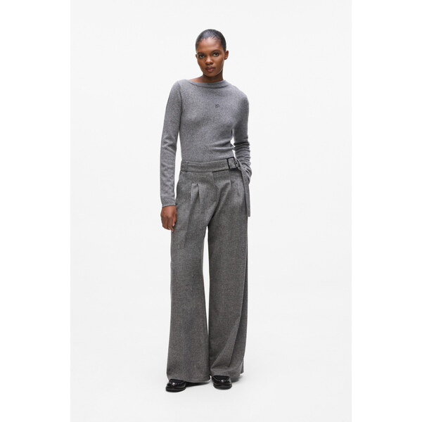 NOHAVICE KARL LAGERFELD FLANNEL EVERYDAY PANTS 66001885