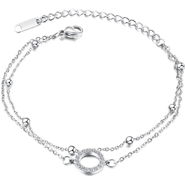 Dámsky strieborný náramok CONOR 66002243