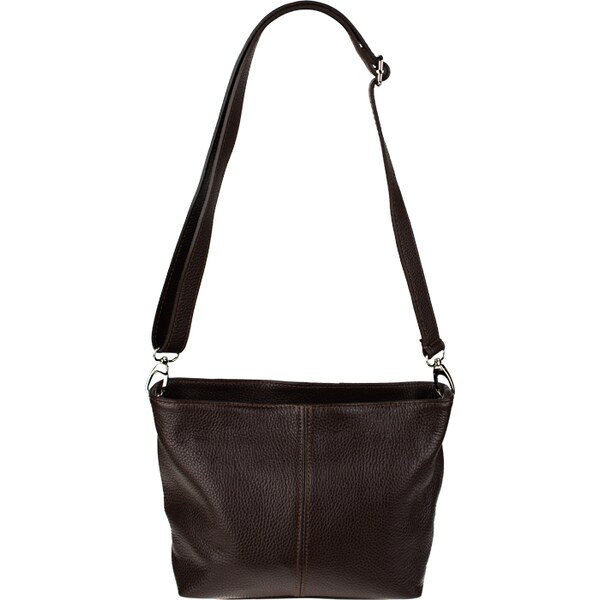 Cafe kožená talianska crossbody kabelka Batilda Cafe NovaKabelka.sk 3638292