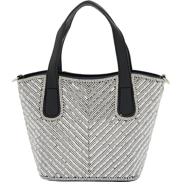 faina Kabelka pastelovo modrá / čierna / priehľadná 66139832