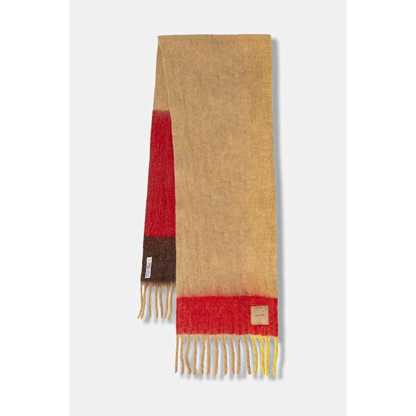 Šál s prímesou vlny Calvin Klein 66016789