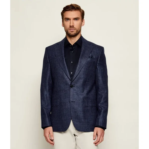 Sand Copenhagen Vlnená sako s vreckovým štvorec Star Napoli | Modern 66012305