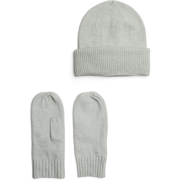 PIECES Čiapky PCNynne svetlosivá 66018094