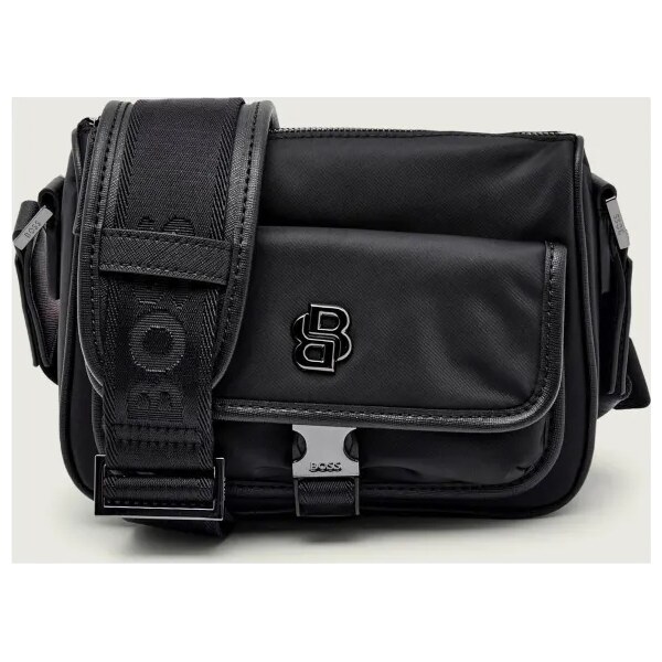 BOSS BLACK Taška na rameno B_Icon | s prímesou kože 66012285