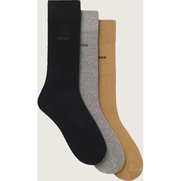 BOSS BLACK Ponožky 3-balenie 3P RS GiftSet Uni CC 66012276