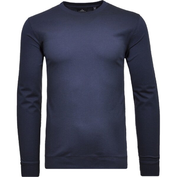 Pánske modré bavlnené tričko RAGMAN 66017427