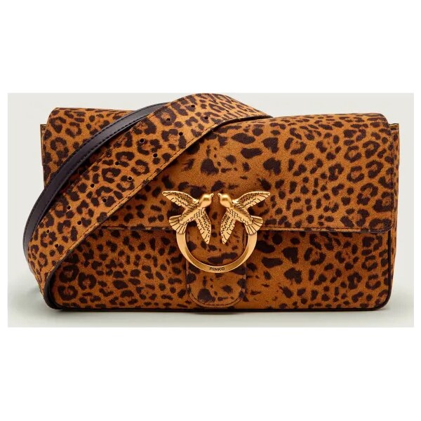 Pinko Crossbody kabelka LOVE ONE SLOUCHY CLASSIC | semiš 66006905