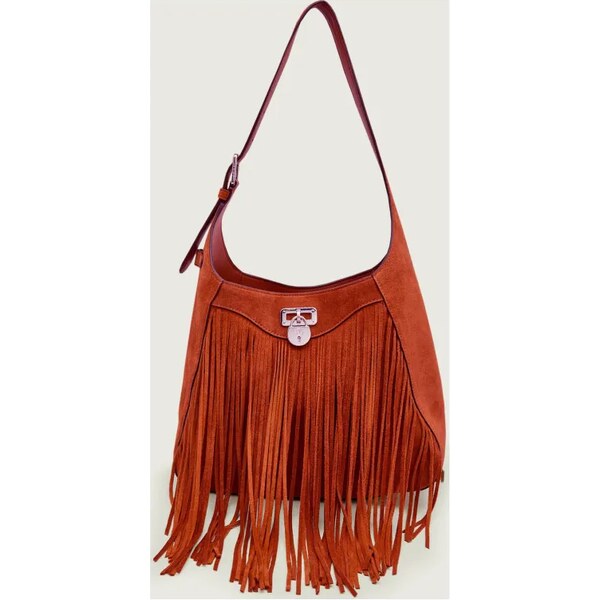 LAUREN RALPH LAUREN Kabelka na rameno TANNER | semiš 66006910