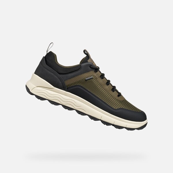 Pánske tenisky Geox Spherica 4X4 B ABX khaki 66019658