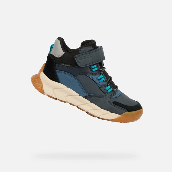 Chlapčenská členková obuv Geox Flexyper Pro Boy B modrá 66019693