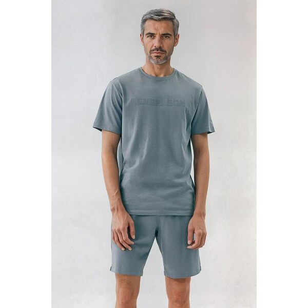 Henderson Pánske krátke pyžamo Daft modré 63458855