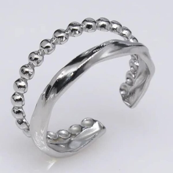 Oceľový prsteň Glare 412 66019256