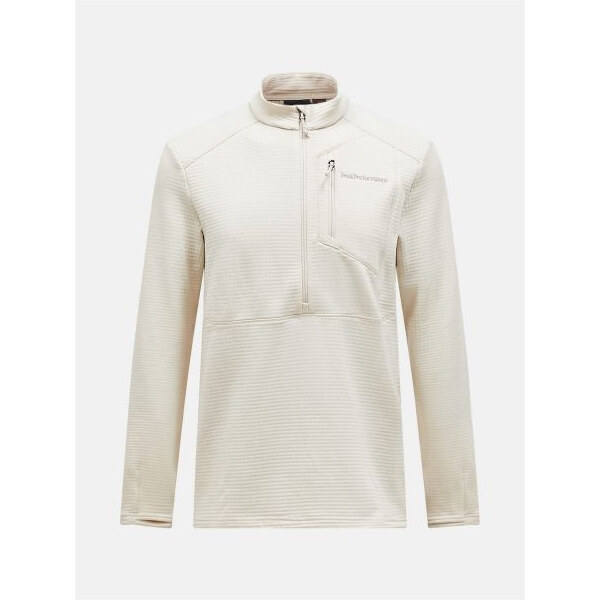 Mikina Peak Performance M Trail Polartec Half Zip Beige 66019997