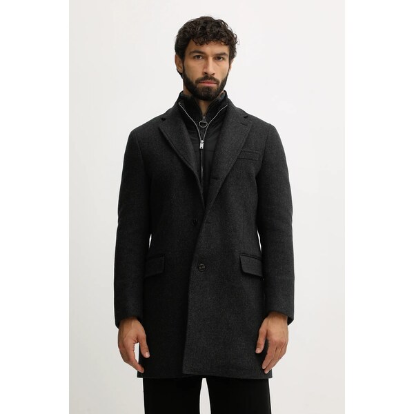 Vlnený kabát Hackett London 66021546